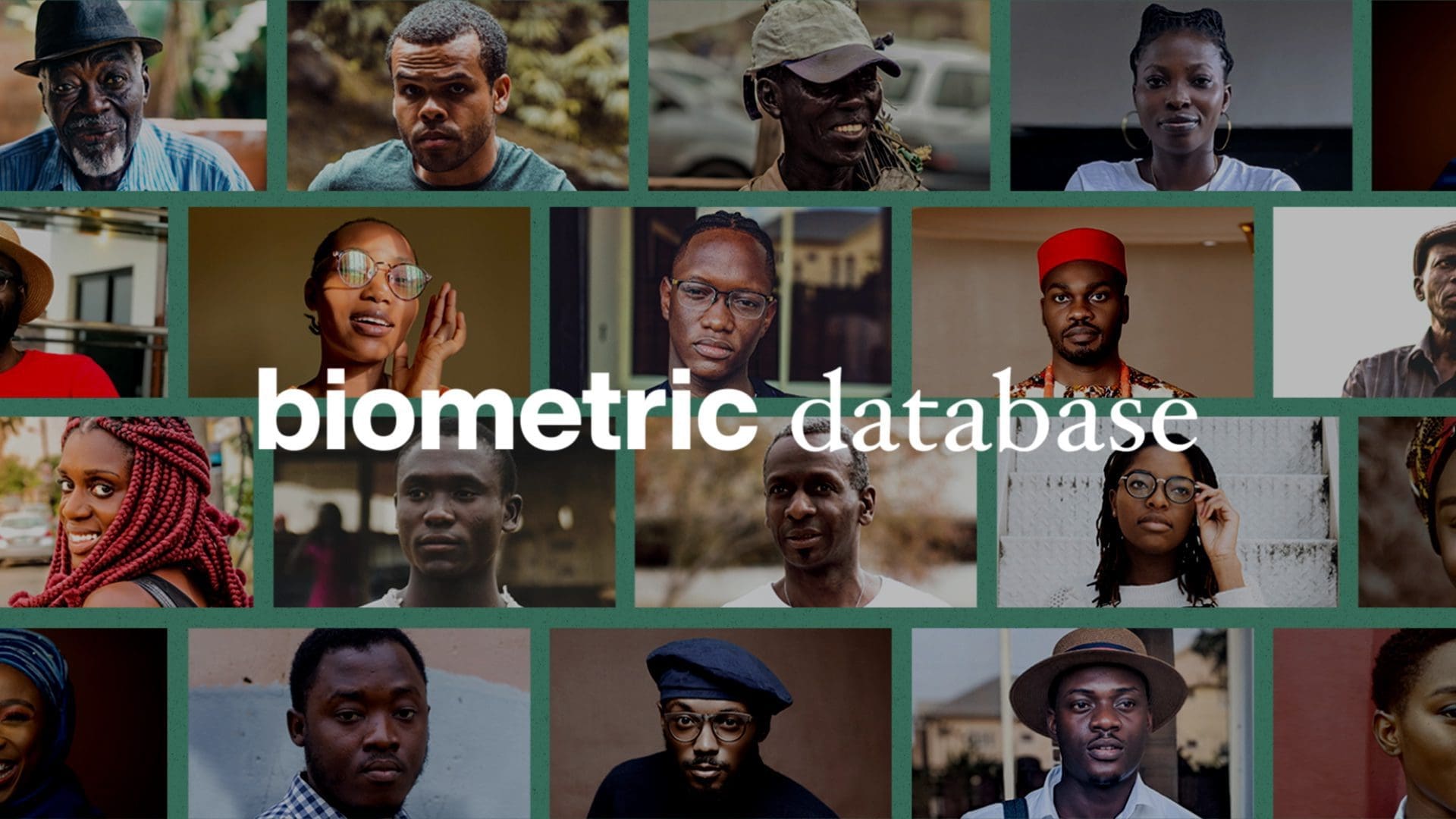 RIOT, NYC Creative Agency: A digital collage of diverse individuals representing biometric identity verification, showcasing how AWS and Aella Credit use cloud-powered technology to provide financial access to underserved populations. A digital collage of diverse individuals representing biometric identity verification, showcasing how AWS and Aella Credit use cloud-powered technology to provide financial access to underserved populations.