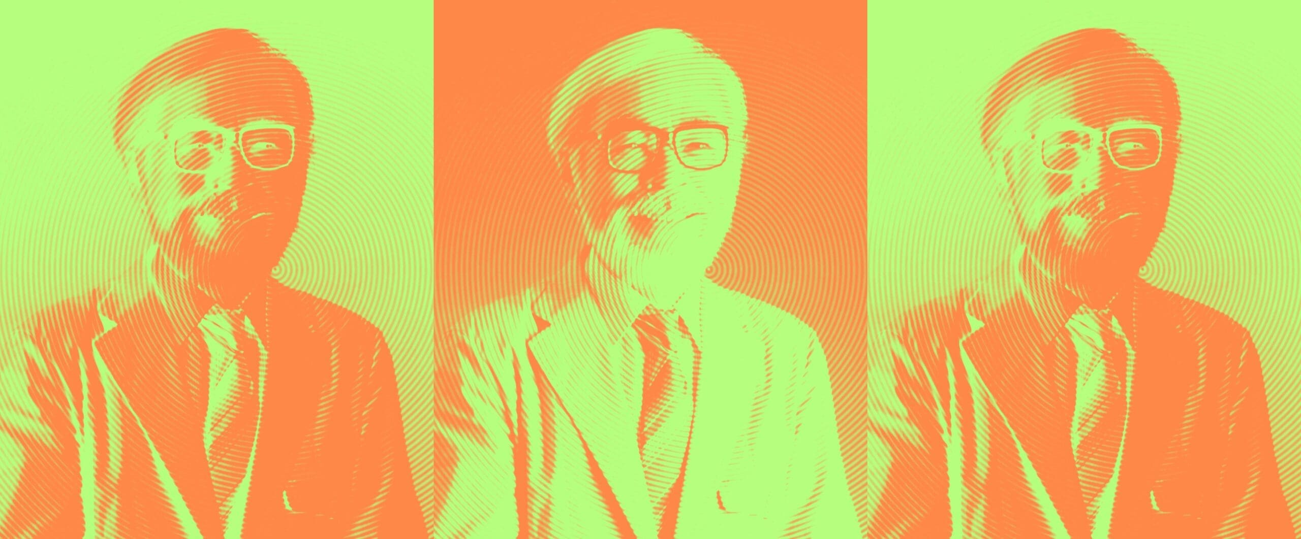Artistic portrait of Hayao Miyazaki by MUG5