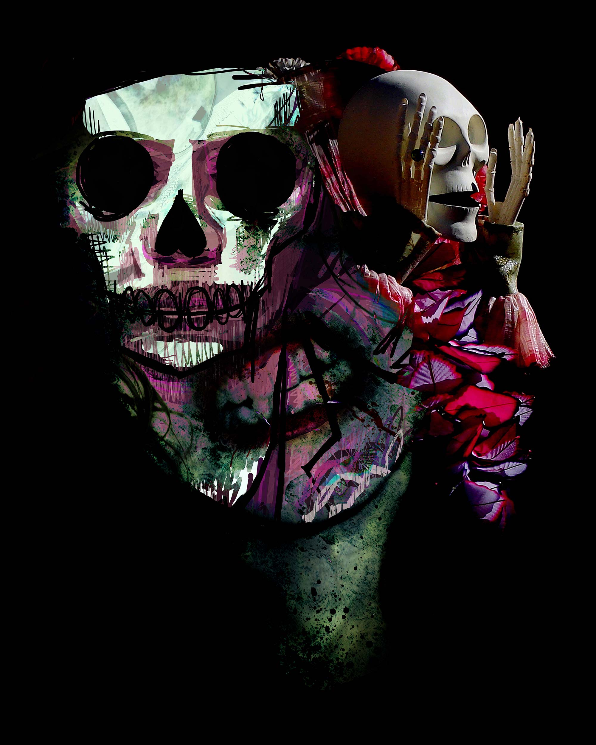 RIOT, NYC Creative Agency: “Monster” artwork by Chris “MUG5” Maguire, inspired by Alexander McQueen’s Savage Beauty exhibition. Dark, haunting imagery that reflects the collision of beauty and brutality. “Monster” artwork by Chris “MUG5” Maguire, inspired by Alexander McQueen’s Savage Beauty exhibition. Dark, haunting imagery that reflects the collision of beauty and brutality.