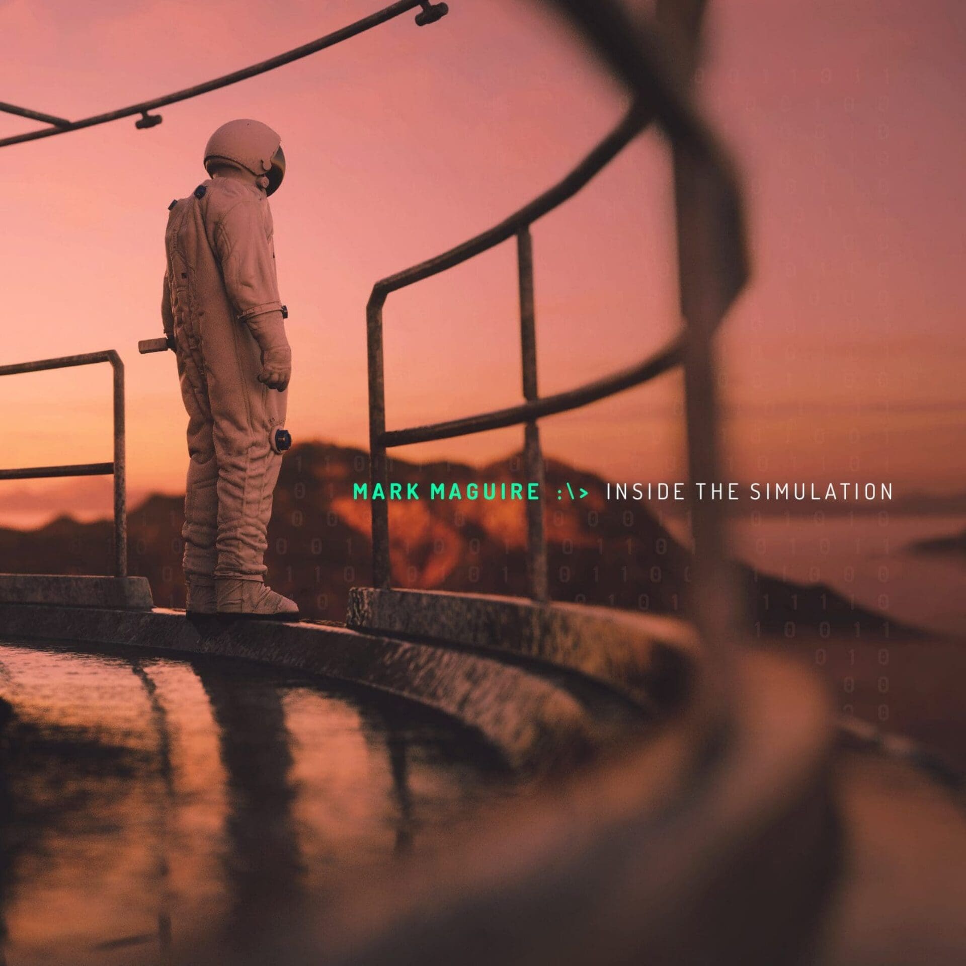 Mark Maguire: Inside The Simulation (Front Cover)