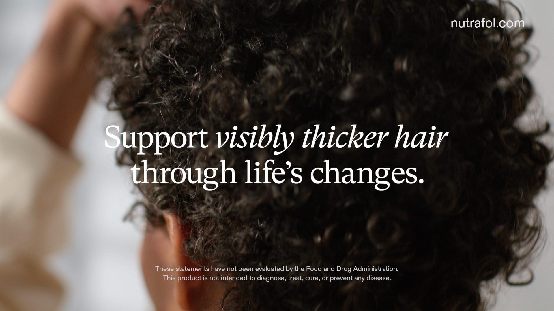 RIOT, NYC Creative Agency: Support visibly thicker hair through life's changes. Support visibly thicker hair through life's changes.