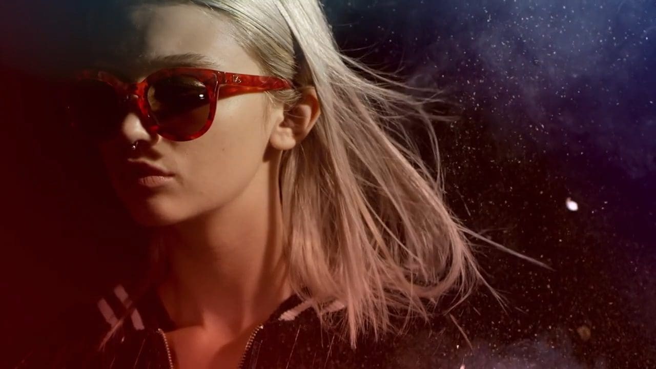 RIOT, NYC Creative Agency: Cailin Russo wearing bold red sunglasses, embodying the fiery and vibrant energy of the Fire Trend in Sunglass Hut’s campaign. Cailin Russo wearing bold red sunglasses, embodying the fiery and vibrant energy of the Fire Trend in Sunglass Hut’s campaign.