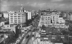 RIOT, NYC Creative Agency: View of Ginza in Tokyo in the 1930s. View of Ginza in Tokyo in the 1930s.