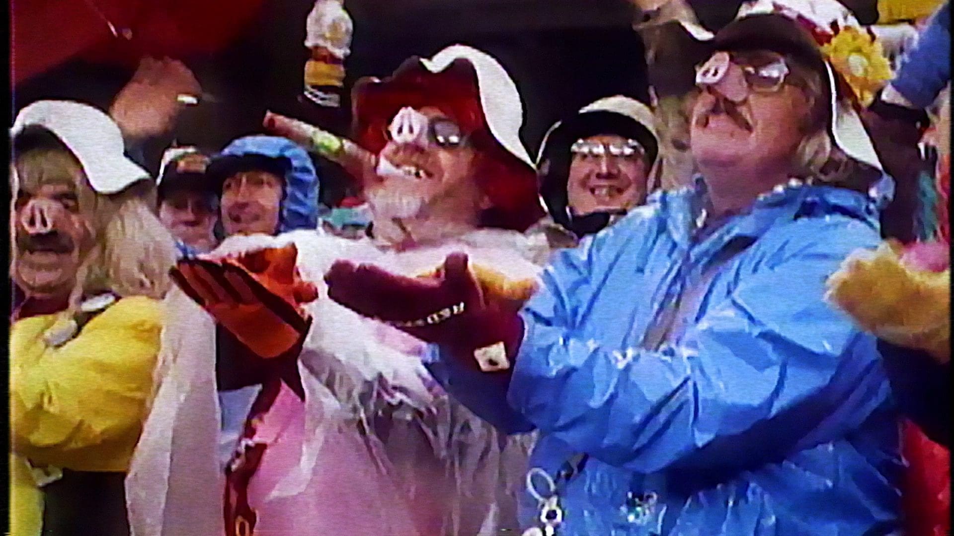 The Hogettes, Washington Commanders superfans in dresses and pig snouts.