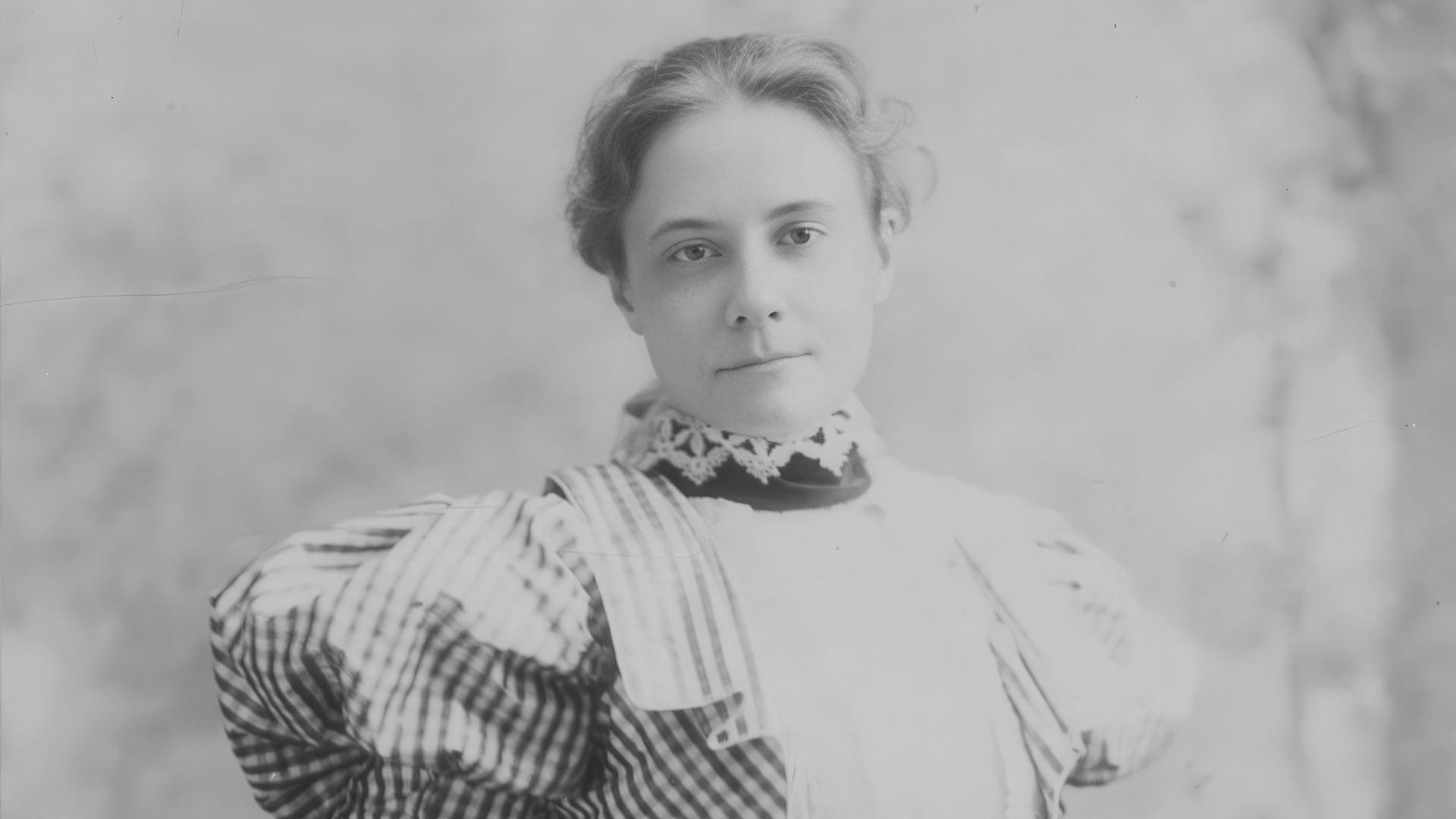 RIOT, NYC Creative Agency: Portrait of Agnes Northrop, Tiffany Studios stained glass designer, circa early 1900s. Cropped and upscaled by RIOT. Image via Wikimedia Commons. Portrait of Agnes Northrop, Tiffany Studios stained glass designer, circa early 1900s. Cropped and upscaled by RIOT. Image via Wikimedia Commons.