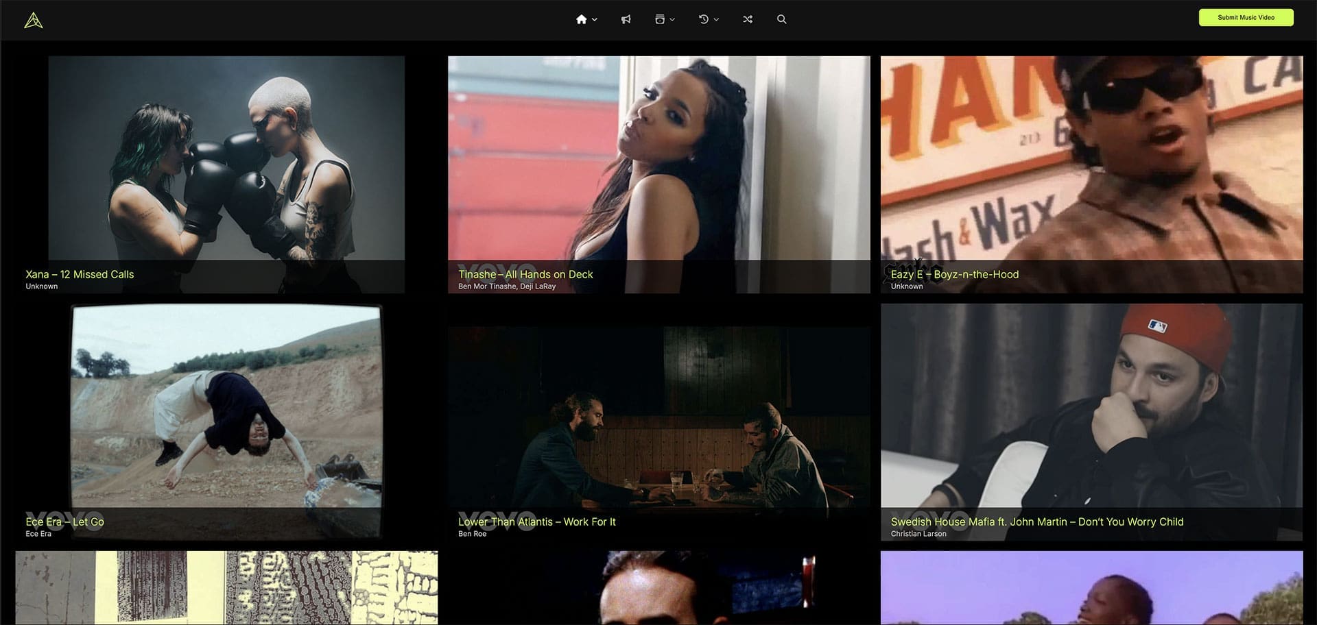 RIOT, NYC Creative Agency: AltSounds TV 2026: Discovery page to help people find new music videos they might not know they wanted. AltSounds TV 2026: Discovery page to help people find new music videos they might not know they wanted.