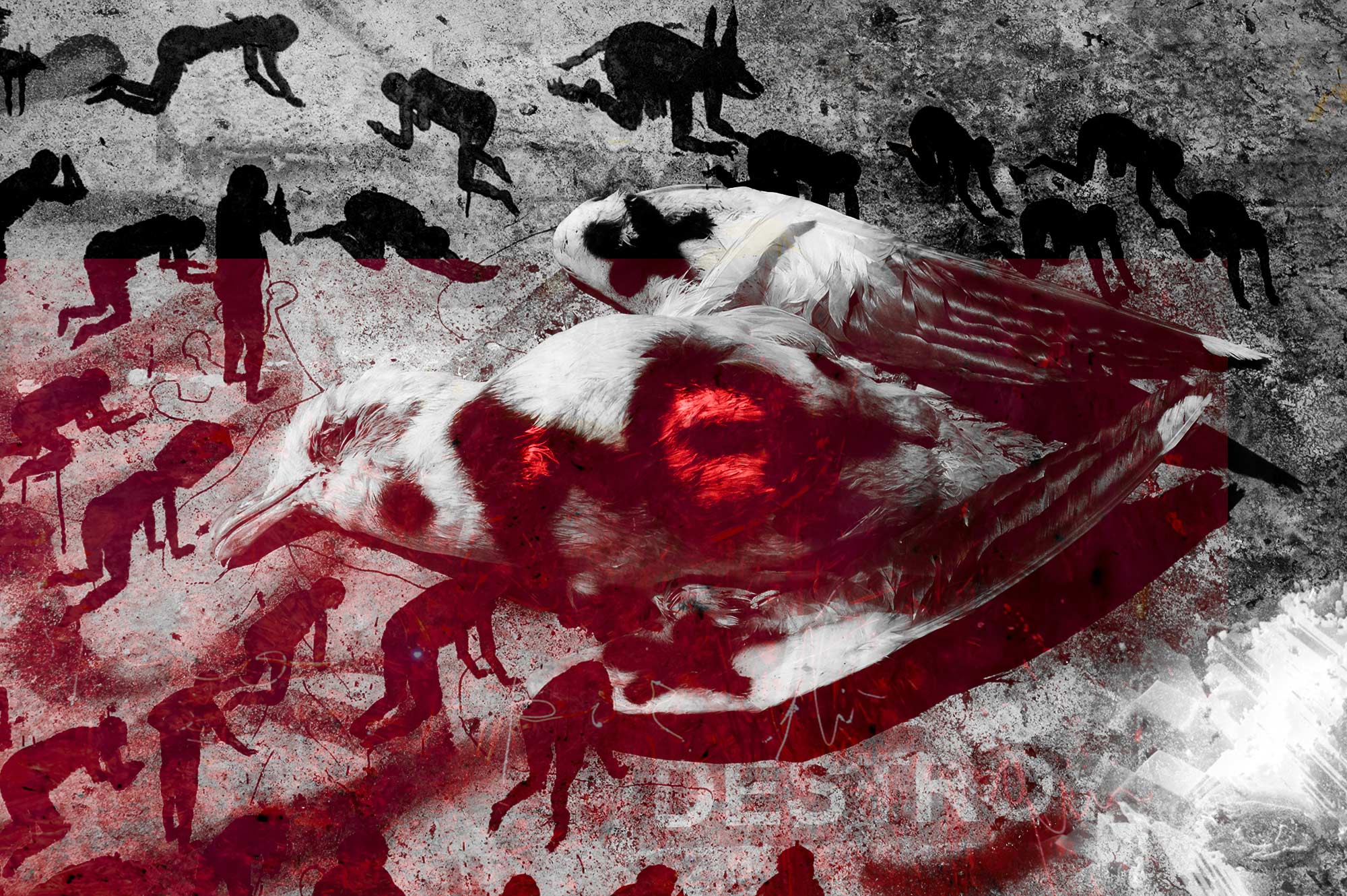 RIOT, NYC Creative Agency: Destroy - digital art by MUG5 Destroy - digital art by MUG5