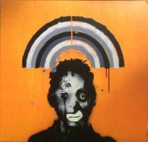 RIOT, NYC Creative Agency: Heligoland album artwork by Robert Del Naja (3D) without typography Heligoland album artwork by Robert Del Naja (3D) without typography