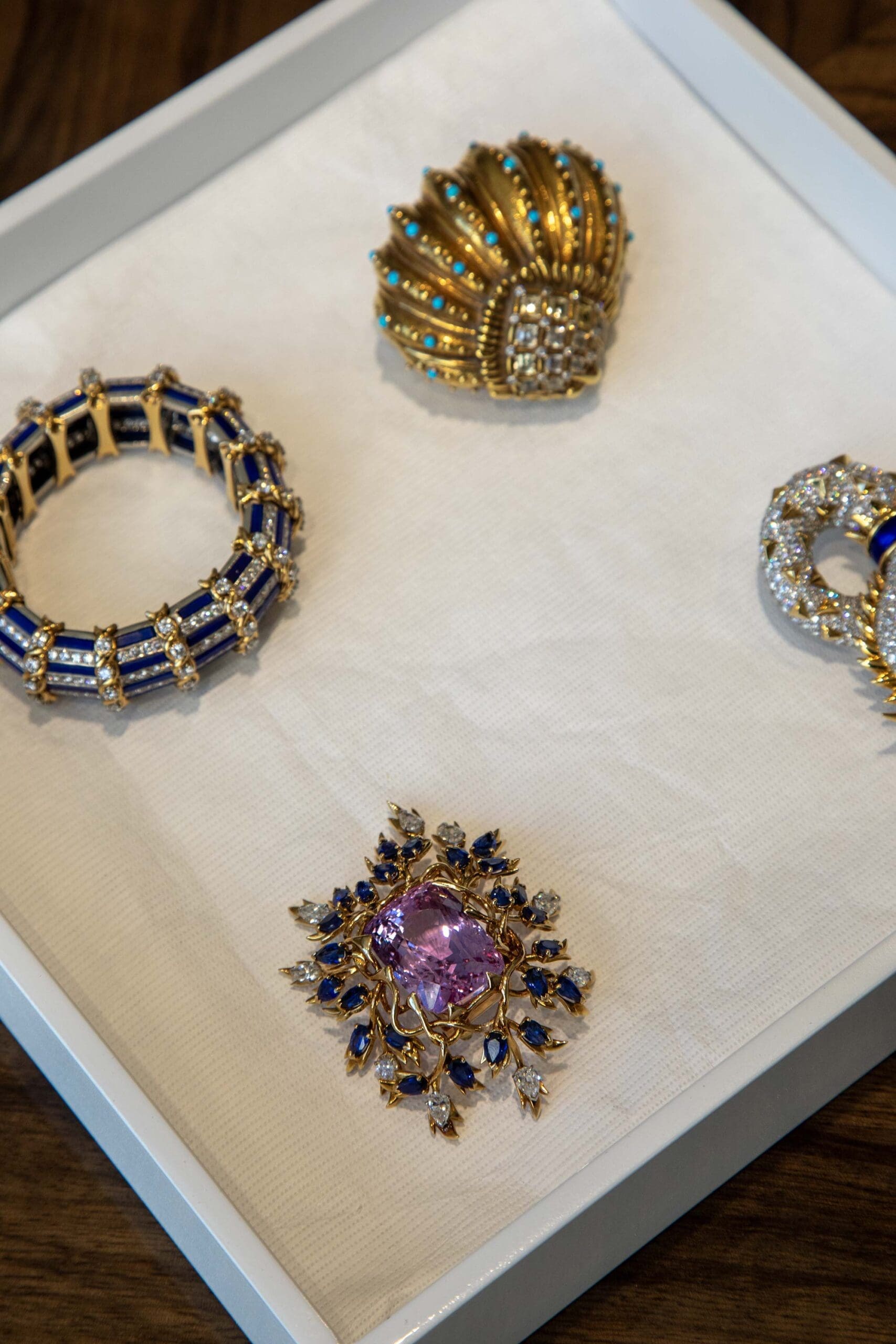 ean Schlumberger jewelry pieces photographed by Nick Hudson for RIOT & The Tiffany Archives