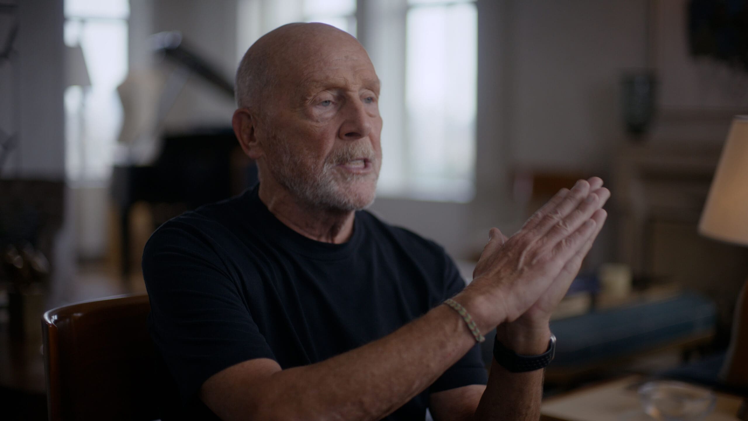 Lew Frankfort speaks during his interview in RIOT’s Bag Man film for Coach, explaining his philosophy that fear of failure can both break and build you — his “split coin” theory.