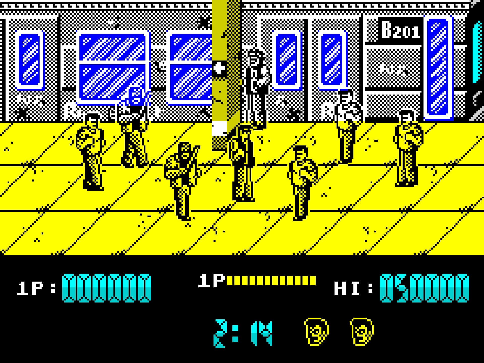 RIOT, NYC Creative Agency: Renegade Spectrum screenshot featuring beat-em-up gameplay on a subway platform Renegade Spectrum screenshot featuring beat-em-up gameplay on a subway platform
