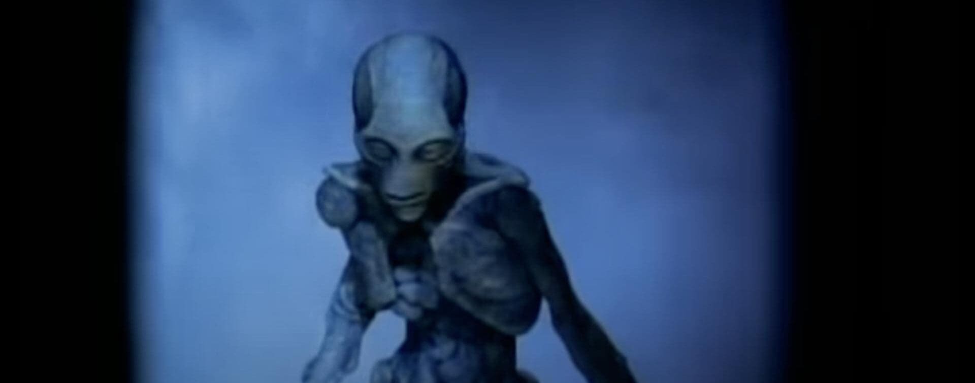 Still from Tool’s Ænema Music Video Distorted figure from Tool's Ænema music video directed by Adam Jones