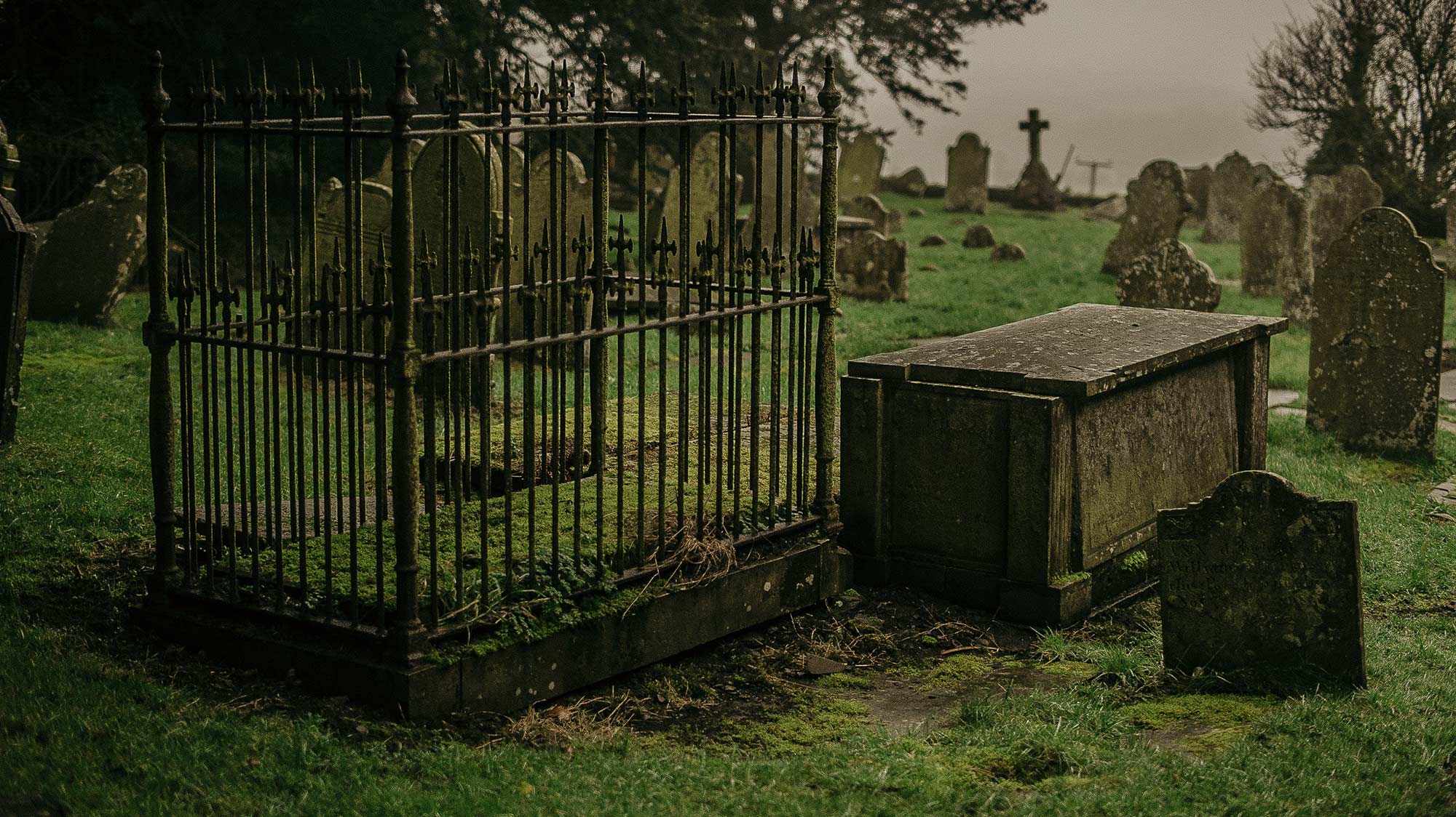 RIOT, NYC Creative Agency: Welsh graveyard scene by MUG5 Welsh graveyard scene by MUG5