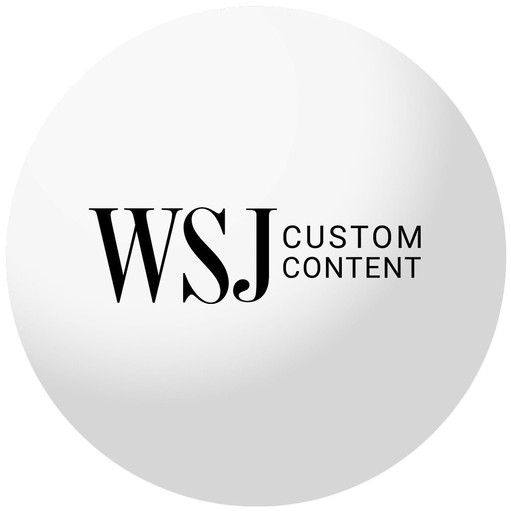 Cross-industry creative agency collaboration with WSJ Custom Content — storytelling across business, finance, lifestyle, and culture.